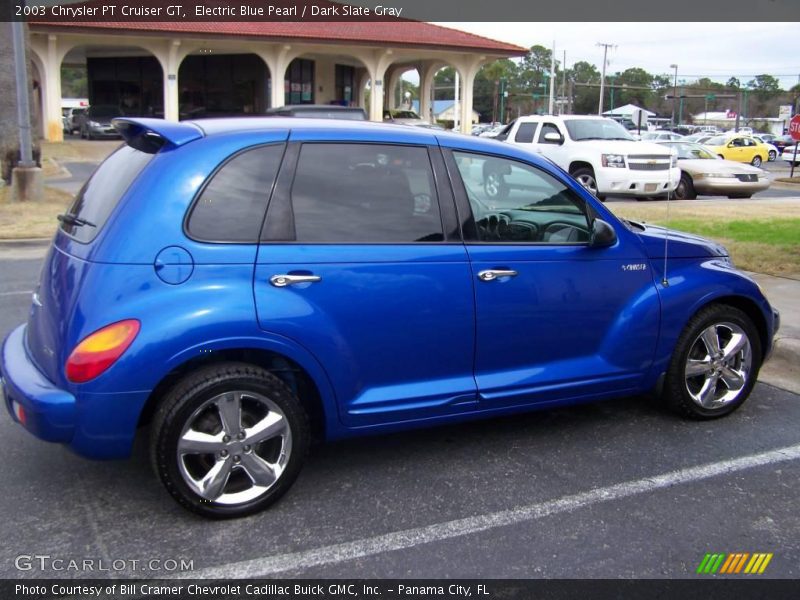 Electric Blue Pearl / Dark Slate Gray 2003 Chrysler PT Cruiser GT