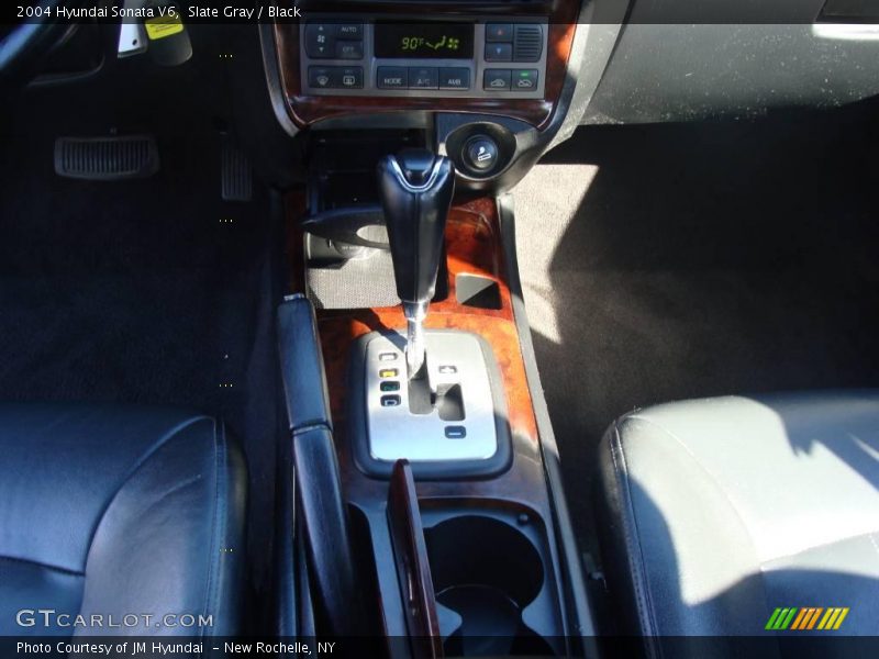 Slate Gray / Black 2004 Hyundai Sonata V6
