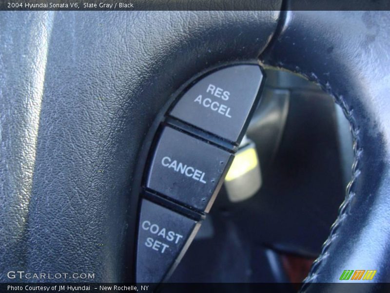 Slate Gray / Black 2004 Hyundai Sonata V6