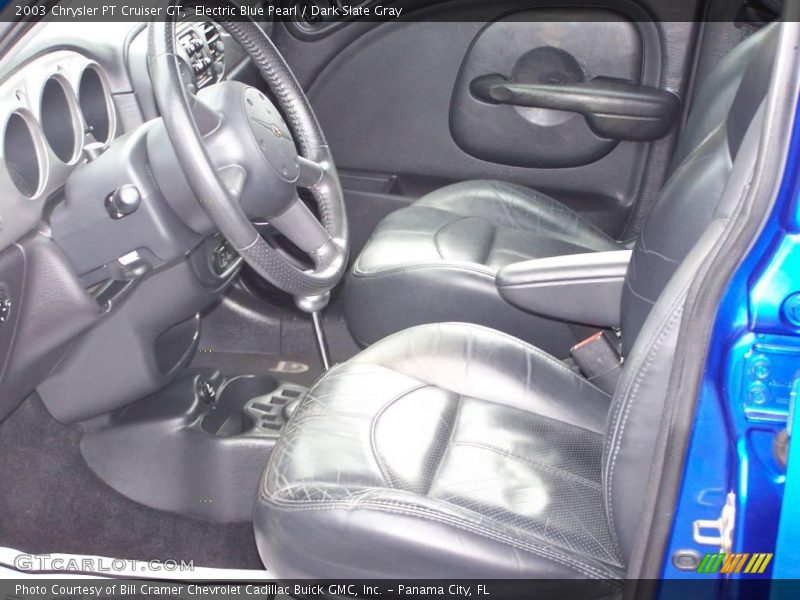 Electric Blue Pearl / Dark Slate Gray 2003 Chrysler PT Cruiser GT