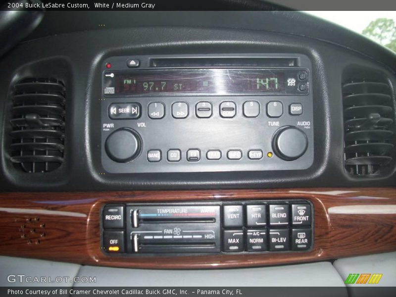White / Medium Gray 2004 Buick LeSabre Custom