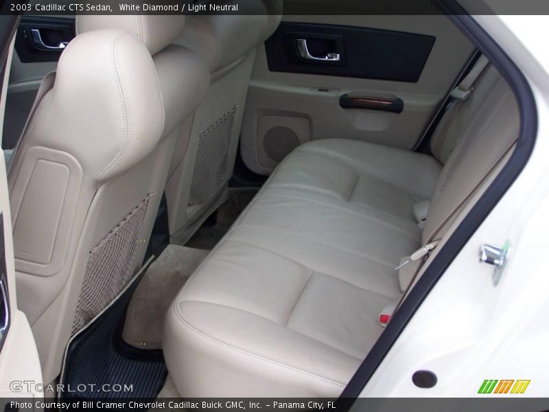 White Diamond / Light Neutral 2003 Cadillac CTS Sedan