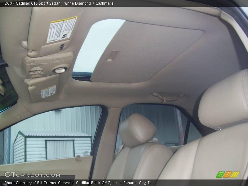 White Diamond / Cashmere 2007 Cadillac CTS Sport Sedan