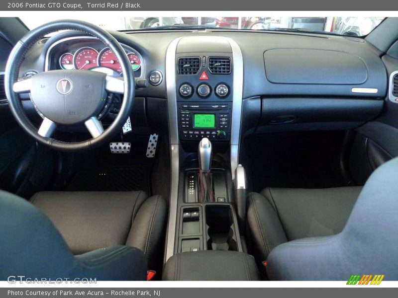 Torrid Red / Black 2006 Pontiac GTO Coupe