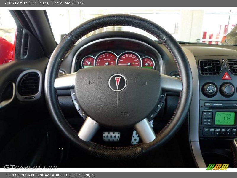 Torrid Red / Black 2006 Pontiac GTO Coupe