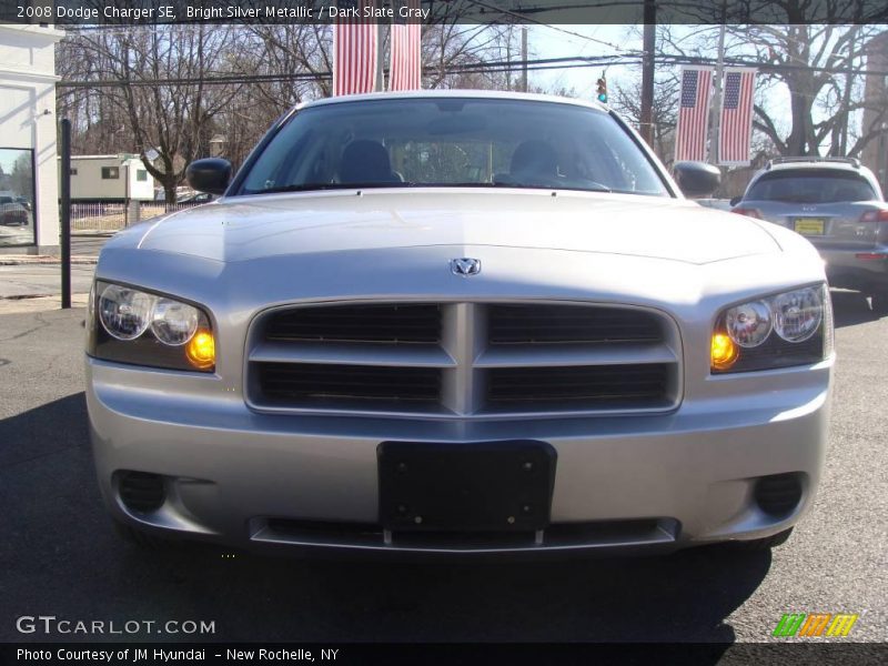 Bright Silver Metallic / Dark Slate Gray 2008 Dodge Charger SE