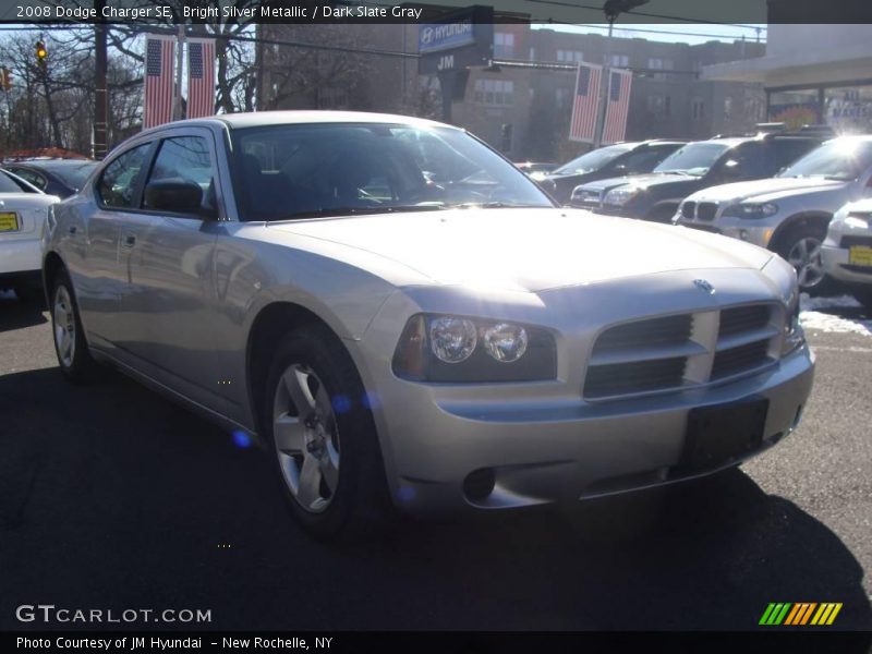 Bright Silver Metallic / Dark Slate Gray 2008 Dodge Charger SE