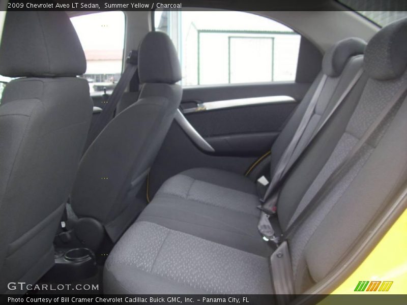 Summer Yellow / Charcoal 2009 Chevrolet Aveo LT Sedan