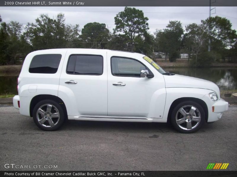 Summit White / Gray 2009 Chevrolet HHR LT