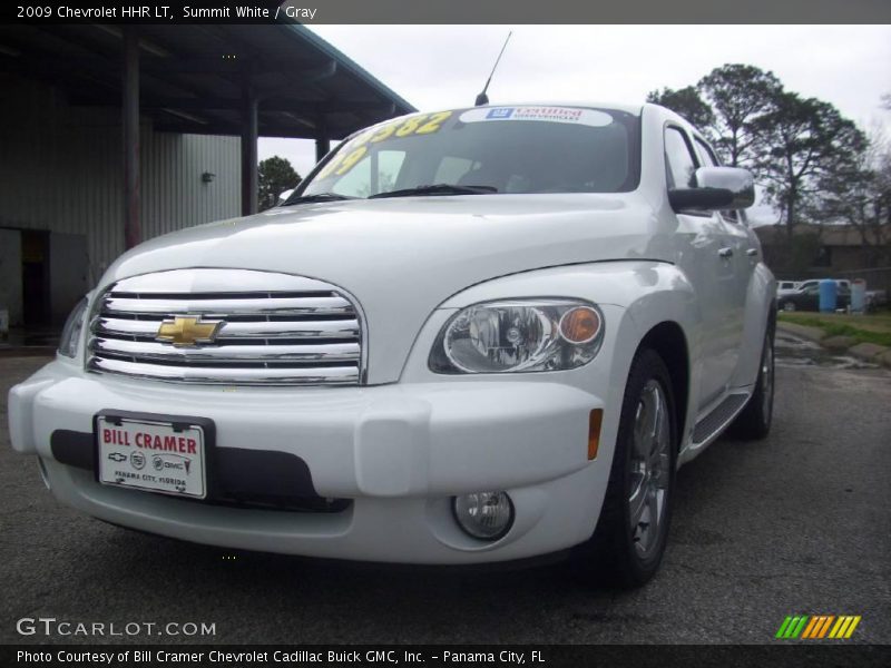 Summit White / Gray 2009 Chevrolet HHR LT