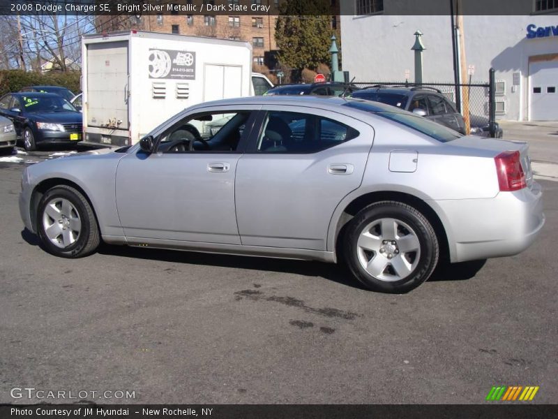 Bright Silver Metallic / Dark Slate Gray 2008 Dodge Charger SE