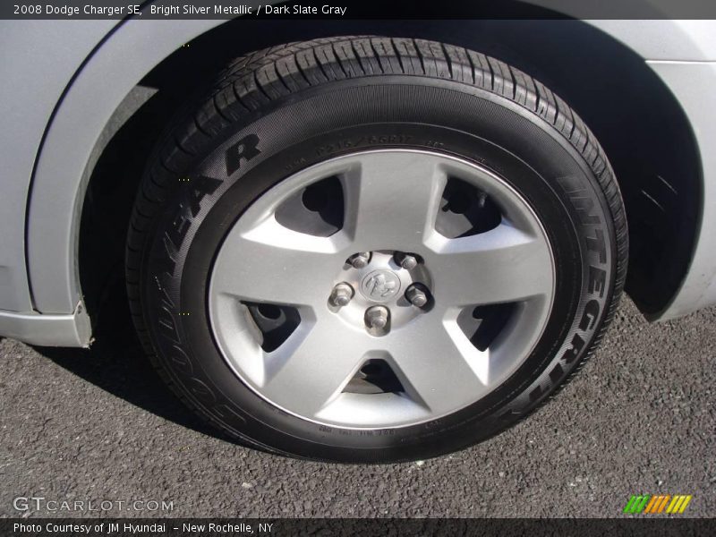 Bright Silver Metallic / Dark Slate Gray 2008 Dodge Charger SE
