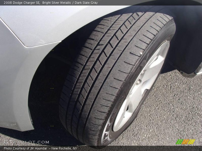 Bright Silver Metallic / Dark Slate Gray 2008 Dodge Charger SE