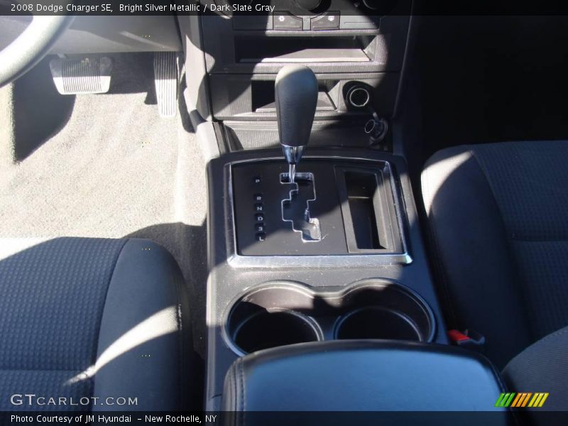 Bright Silver Metallic / Dark Slate Gray 2008 Dodge Charger SE