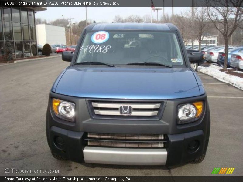 Atomic Blue Metallic / Gray/Black 2008 Honda Element LX AWD