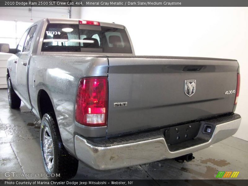 Mineral Gray Metallic / Dark Slate/Medium Graystone 2010 Dodge Ram 2500 SLT Crew Cab 4x4
