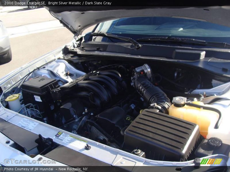 Bright Silver Metallic / Dark Slate Gray 2008 Dodge Charger SE