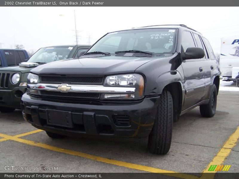 Onyx Black / Dark Pewter 2002 Chevrolet TrailBlazer LS