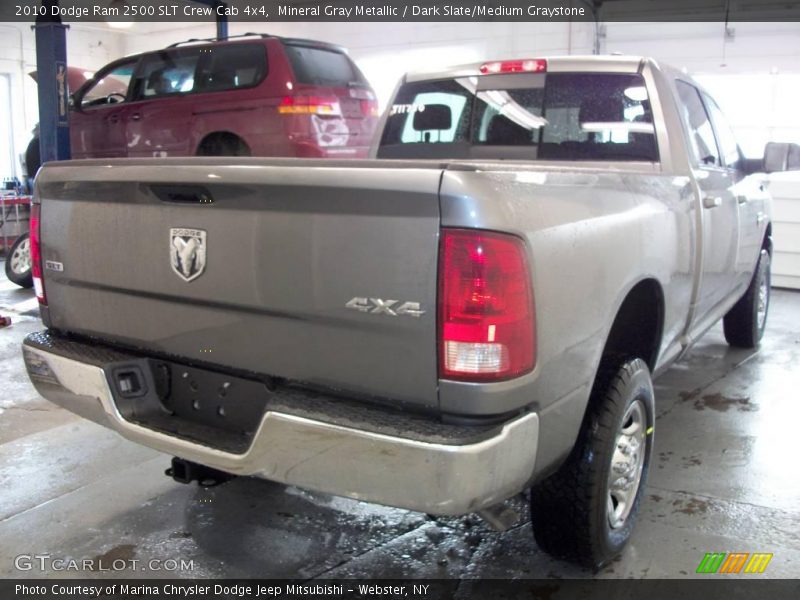 Mineral Gray Metallic / Dark Slate/Medium Graystone 2010 Dodge Ram 2500 SLT Crew Cab 4x4