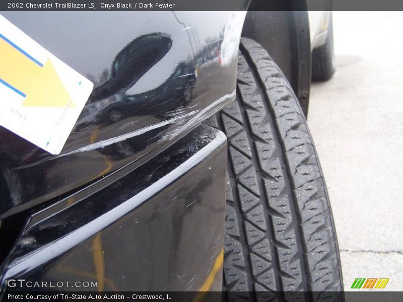 Onyx Black / Dark Pewter 2002 Chevrolet TrailBlazer LS