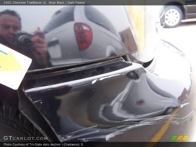 Onyx Black / Dark Pewter 2002 Chevrolet TrailBlazer LS