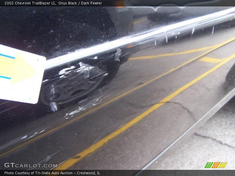 Onyx Black / Dark Pewter 2002 Chevrolet TrailBlazer LS