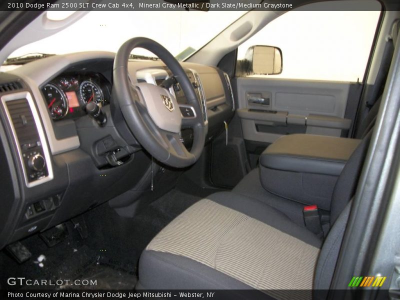 Mineral Gray Metallic / Dark Slate/Medium Graystone 2010 Dodge Ram 2500 SLT Crew Cab 4x4