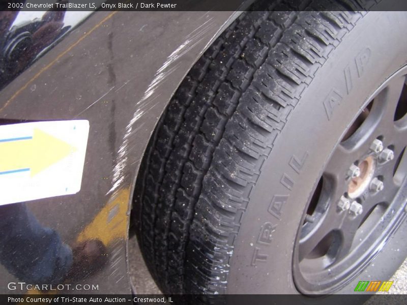 Onyx Black / Dark Pewter 2002 Chevrolet TrailBlazer LS