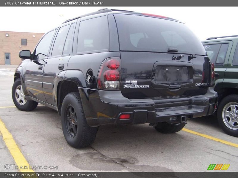 Onyx Black / Dark Pewter 2002 Chevrolet TrailBlazer LS