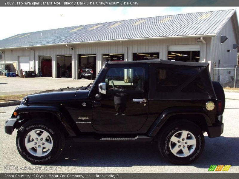 Black / Dark Slate Gray/Medium Slate Gray 2007 Jeep Wrangler Sahara 4x4