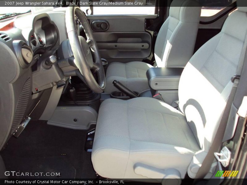 Black / Dark Slate Gray/Medium Slate Gray 2007 Jeep Wrangler Sahara 4x4