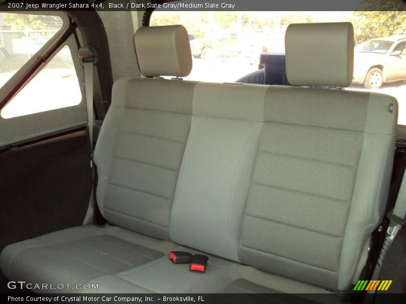 Black / Dark Slate Gray/Medium Slate Gray 2007 Jeep Wrangler Sahara 4x4