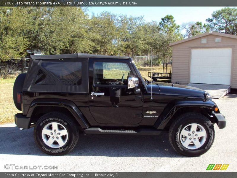 Black / Dark Slate Gray/Medium Slate Gray 2007 Jeep Wrangler Sahara 4x4