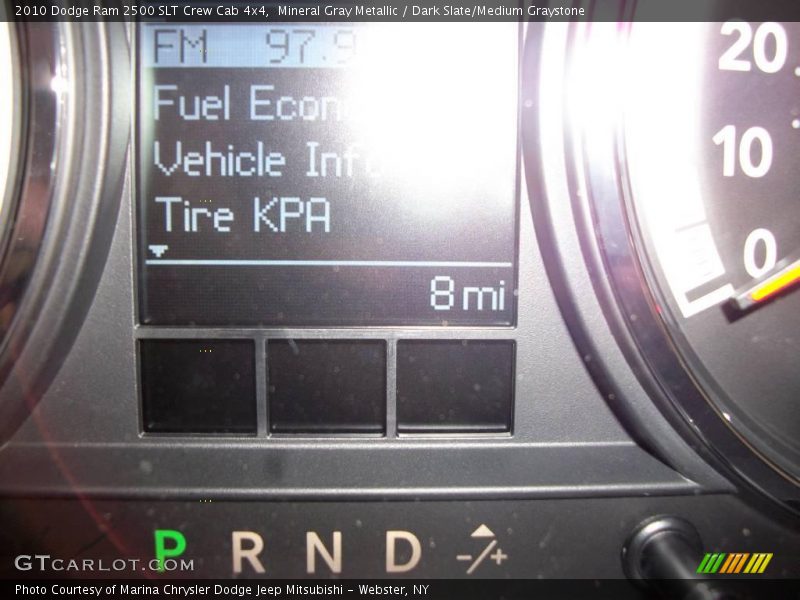 Mineral Gray Metallic / Dark Slate/Medium Graystone 2010 Dodge Ram 2500 SLT Crew Cab 4x4