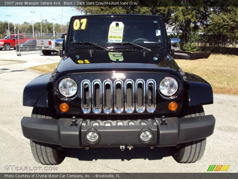 Black / Dark Slate Gray/Medium Slate Gray 2007 Jeep Wrangler Sahara 4x4