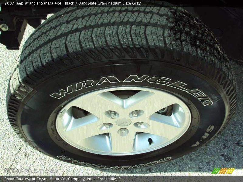 Black / Dark Slate Gray/Medium Slate Gray 2007 Jeep Wrangler Sahara 4x4