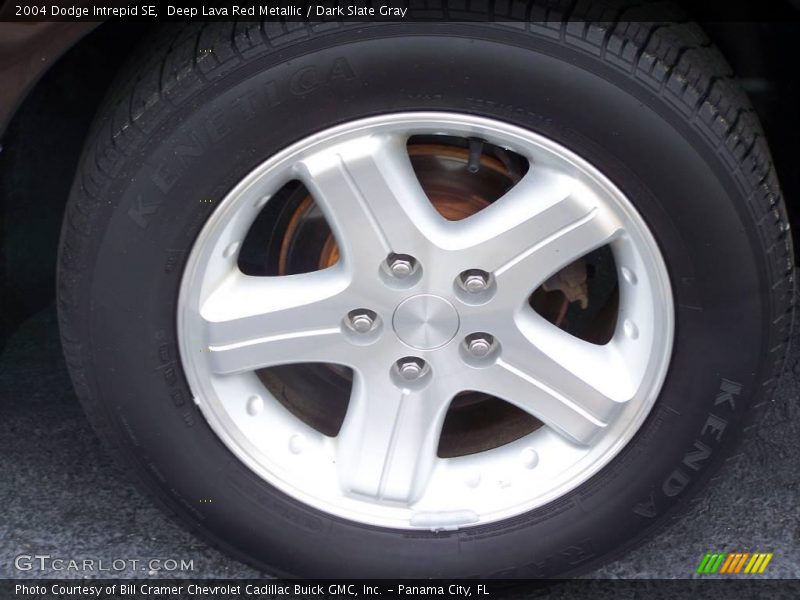 Deep Lava Red Metallic / Dark Slate Gray 2004 Dodge Intrepid SE