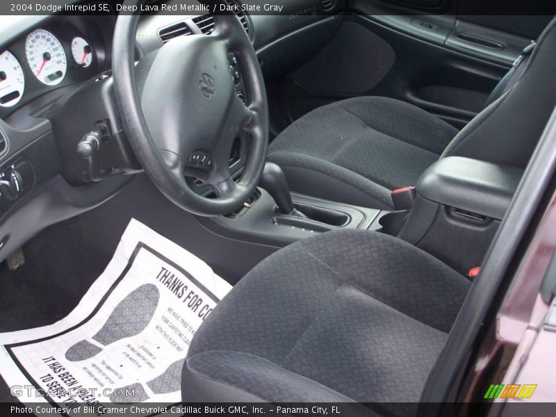 Deep Lava Red Metallic / Dark Slate Gray 2004 Dodge Intrepid SE