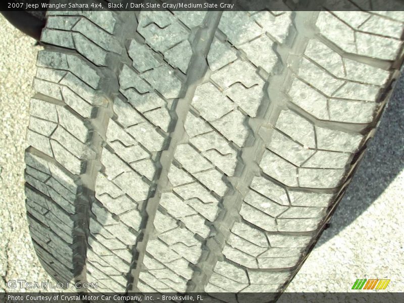 Black / Dark Slate Gray/Medium Slate Gray 2007 Jeep Wrangler Sahara 4x4