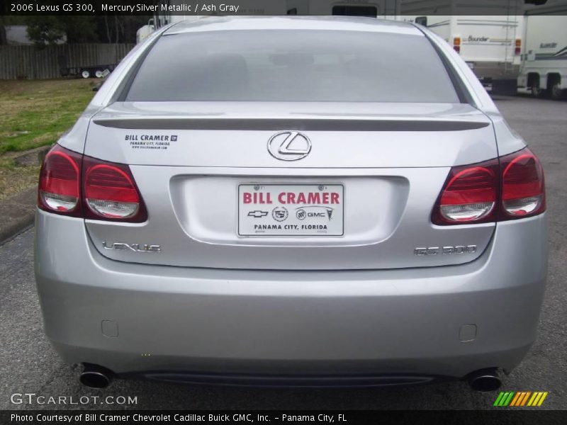 Mercury Silver Metallic / Ash Gray 2006 Lexus GS 300