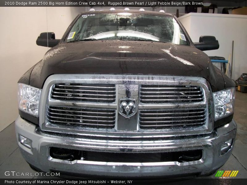 Rugged Brown Pearl / Light Pebble Beige/Bark Brown 2010 Dodge Ram 2500 Big Horn Edition Crew Cab 4x4