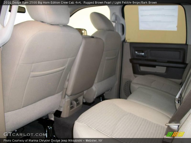 Rugged Brown Pearl / Light Pebble Beige/Bark Brown 2010 Dodge Ram 2500 Big Horn Edition Crew Cab 4x4
