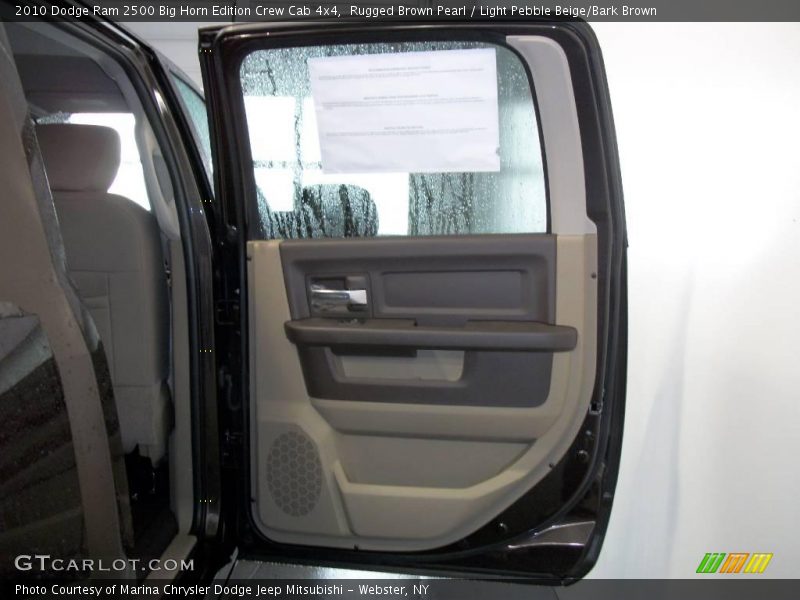 Rugged Brown Pearl / Light Pebble Beige/Bark Brown 2010 Dodge Ram 2500 Big Horn Edition Crew Cab 4x4