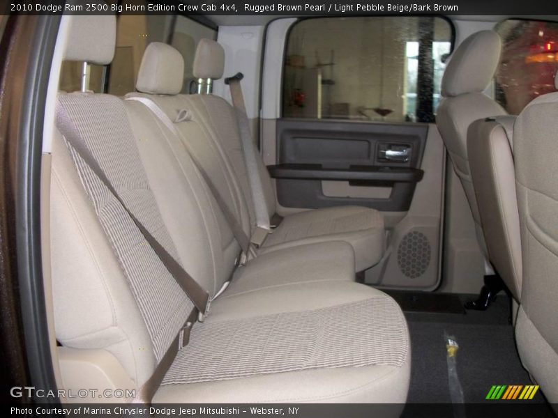 Rugged Brown Pearl / Light Pebble Beige/Bark Brown 2010 Dodge Ram 2500 Big Horn Edition Crew Cab 4x4
