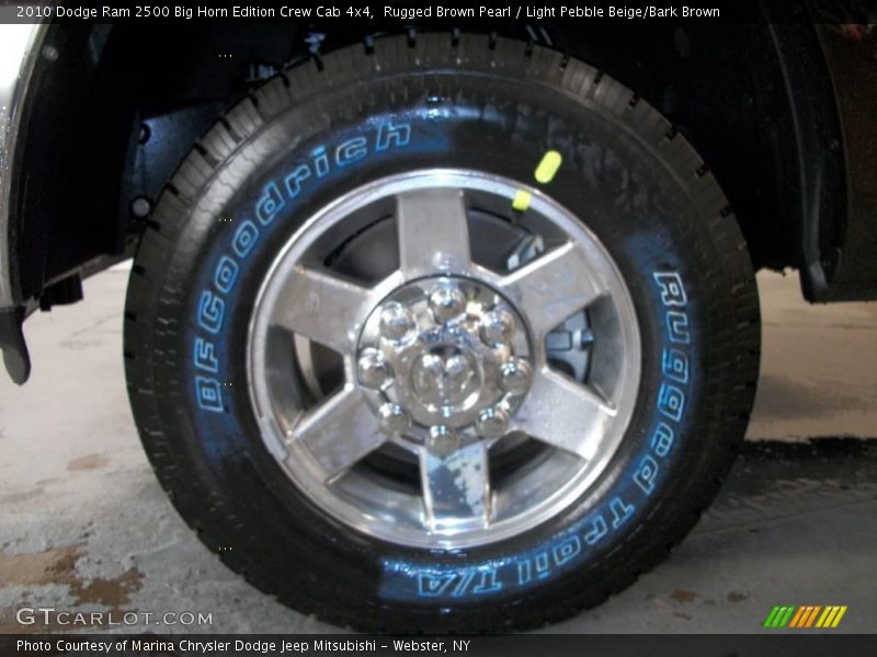 Rugged Brown Pearl / Light Pebble Beige/Bark Brown 2010 Dodge Ram 2500 Big Horn Edition Crew Cab 4x4