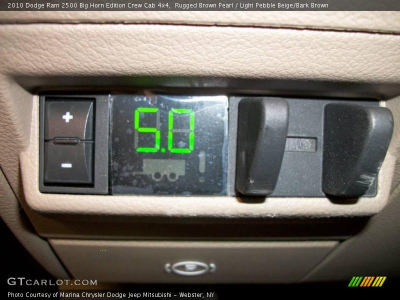 Rugged Brown Pearl / Light Pebble Beige/Bark Brown 2010 Dodge Ram 2500 Big Horn Edition Crew Cab 4x4
