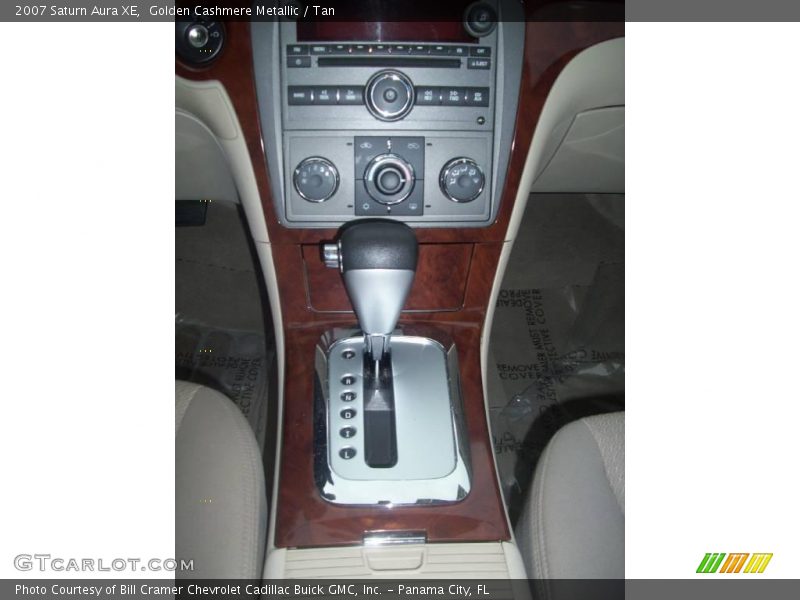 Golden Cashmere Metallic / Tan 2007 Saturn Aura XE