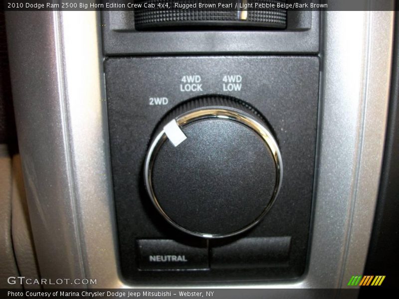 Rugged Brown Pearl / Light Pebble Beige/Bark Brown 2010 Dodge Ram 2500 Big Horn Edition Crew Cab 4x4