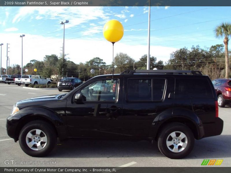 Super Black / Graphite 2009 Nissan Pathfinder S