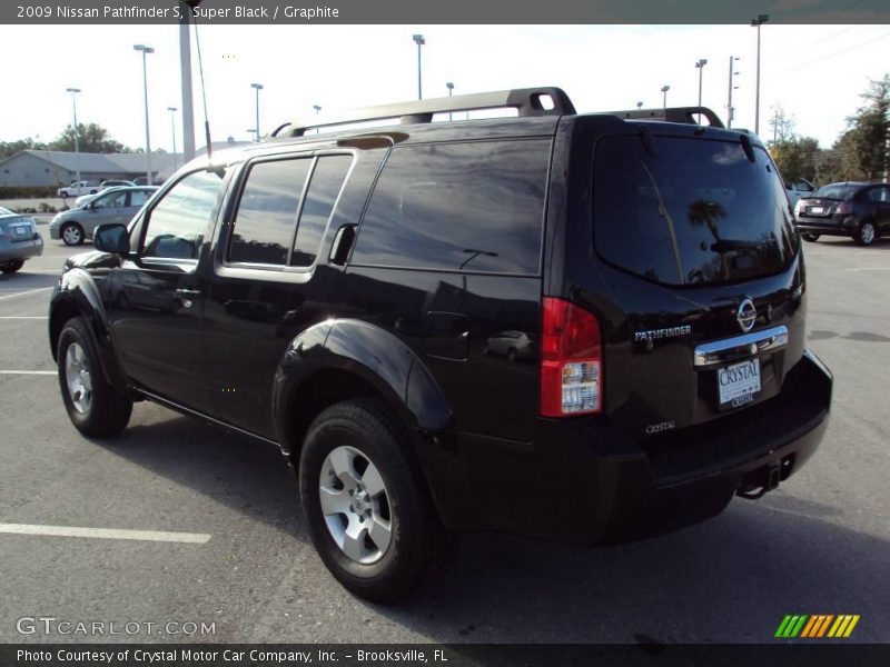 Super Black / Graphite 2009 Nissan Pathfinder S